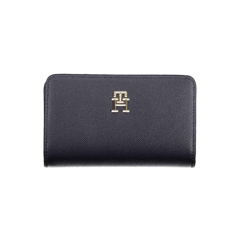 Tommy Hilfiger Blue Polyethylene Women Wallet $190.00 Tommy Hilfiger Luzworld