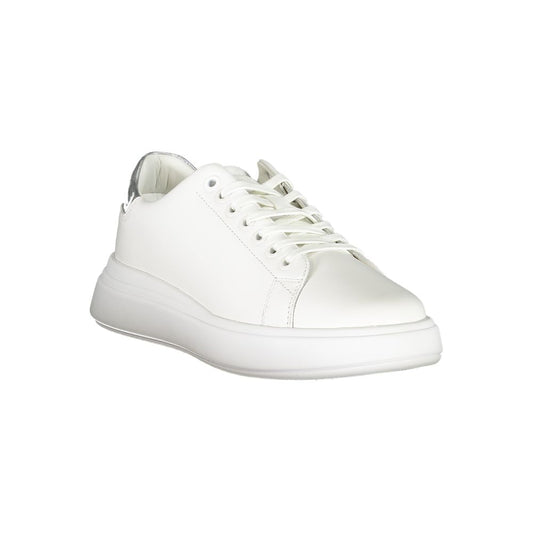 Calvin Klein Chic White Sneakers with Contrast Details $306.00 Calvin Klein Luzworld