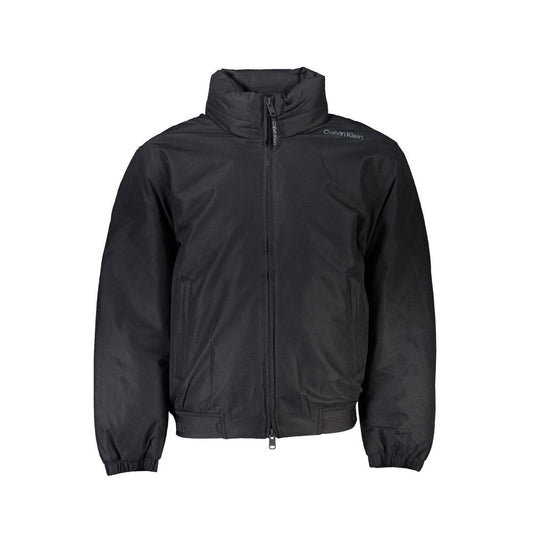 Calvin Klein Black Polyester Men Jacket $562.00 Calvin Klein Luzworld