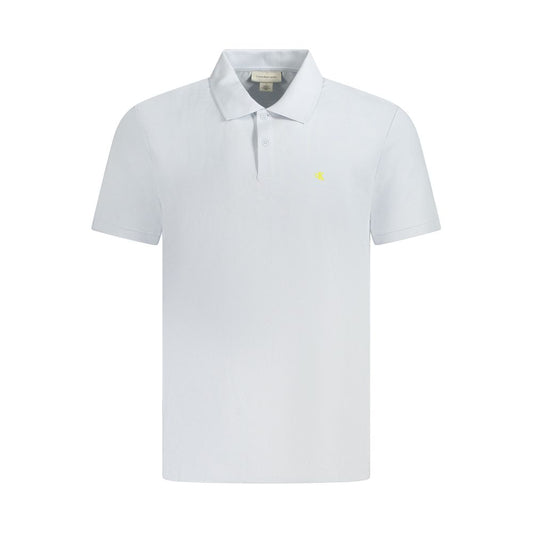Calvin Klein Light Blue Cotton Men Polo Shirt $189.00 Calvin Klein Luzworld