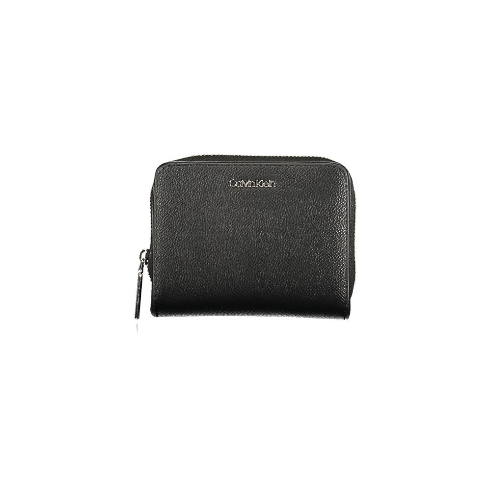 Calvin Klein Black Polyethylene Women Wallet $170.00 Calvin Klein Luzworld
