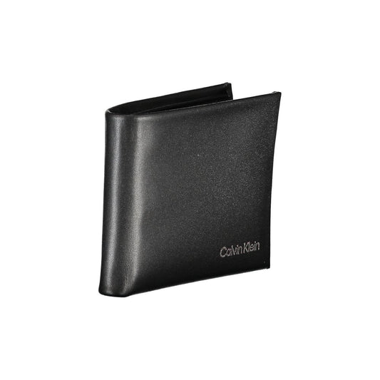 Calvin Klein Black Polyester Men Wallet $193.00 Calvin Klein Luzworld