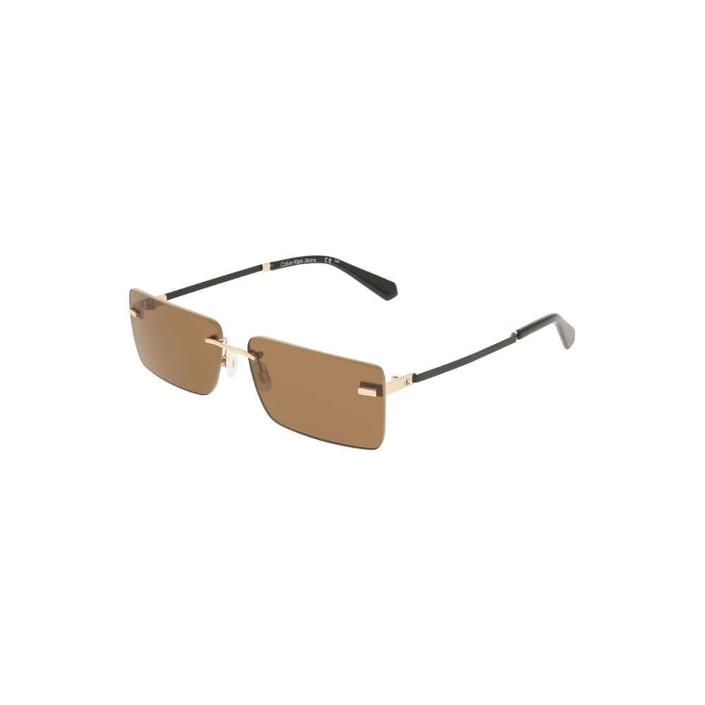 Calvin Klein Beige Metal Women Sunglass $277.00 Calvin Klein Luzworld