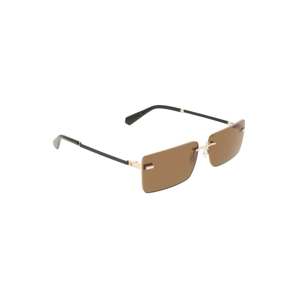 Calvin Klein Beige Metal Women Sunglass $277.00 Calvin Klein Luzworld