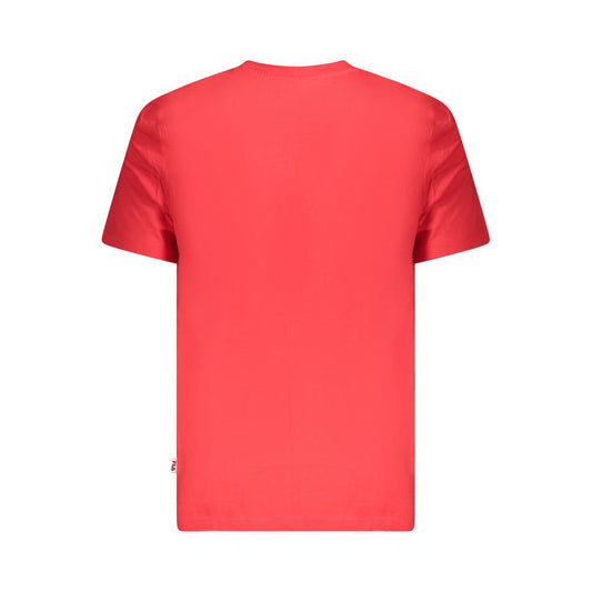 Fila Red Cotton Men T-Shirt $124.00 Fila Luzworld