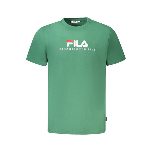 Fila Green Cotton T-Shirt $134.00 Fila Luzworld
