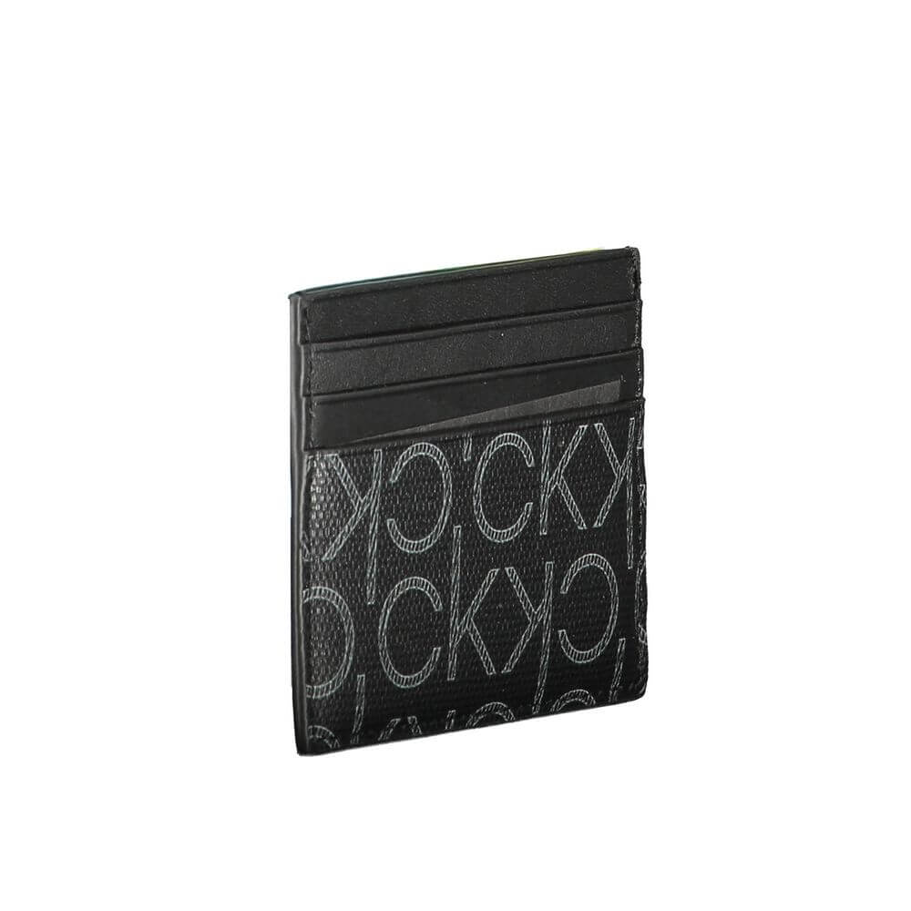 Calvin Klein Black Polyethylene Mens Wallet $201.00 Calvin Klein Luzworld