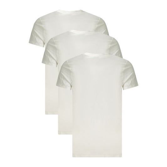 Calvin Klein White Cotton Men T-Shirt $152.00 Calvin Klein Luzworld