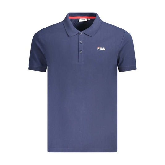 Fila Blue Cotton Men Polo Shirt $162.00 Fila Luzworld