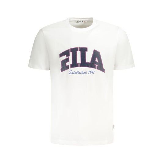 Fila White Cotton Men T-Shirt $124.00 Fila Luzworld