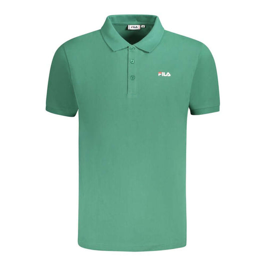 Fila Green Cotton Men Polo Shirt $162.00 Fila Luzworld