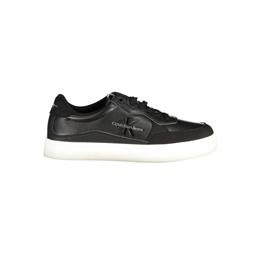 Calvin Klein Sleek Black Sports Sneakers with Contrast Details $256.00 Calvin Klein Luzworld