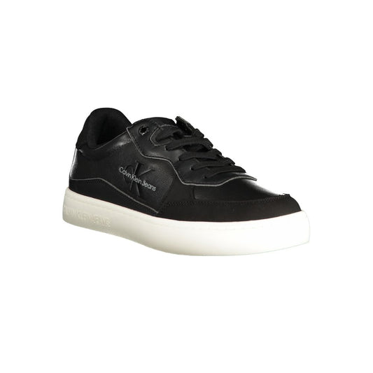 Calvin Klein Sleek Black Sports Sneakers with Contrast Details $256.00 Calvin Klein Luzworld
