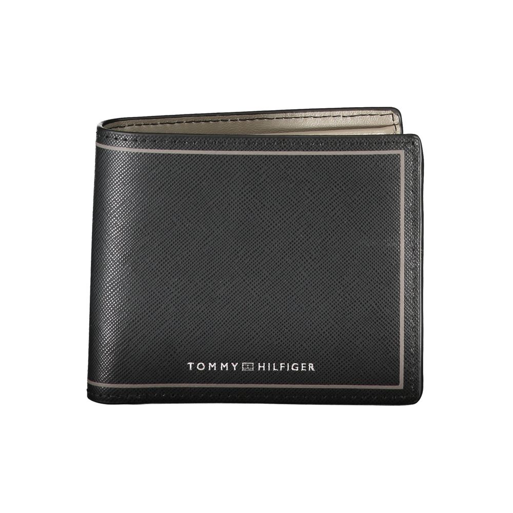 Tommy Hilfiger Black Leather Wallet $214.00 Tommy Hilfiger Luzworld