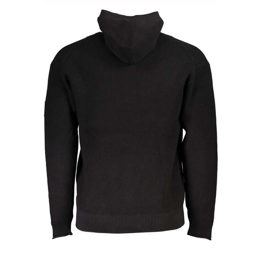 Calvin Klein Sleek Cotton Hooded Sweater with Logo Detail $296.00 Calvin Klein Luzworld