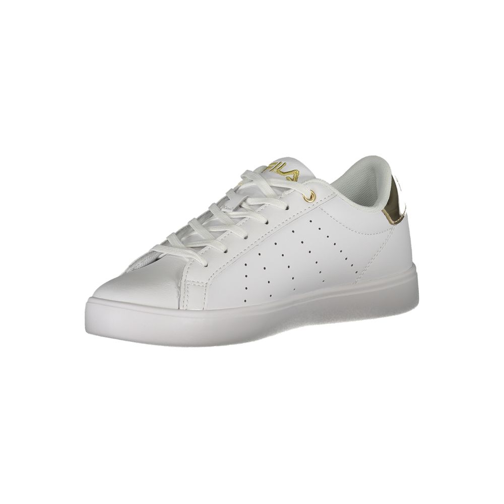 Fila Lace-Up Luxe Sneakers with Golden Accents $229.00 Fila Luzworld