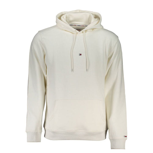Tommy Hilfiger White Cotton Men Sweater $234.00 Tommy Hilfiger Luzworld