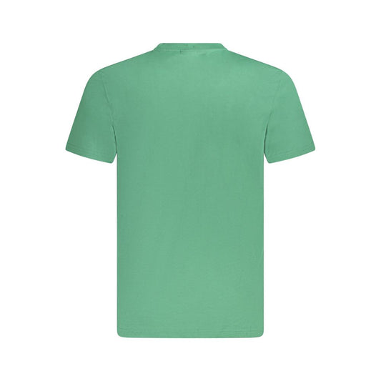 Fila Green Cotton Men T-Shirt $124.00 Fila Luzworld