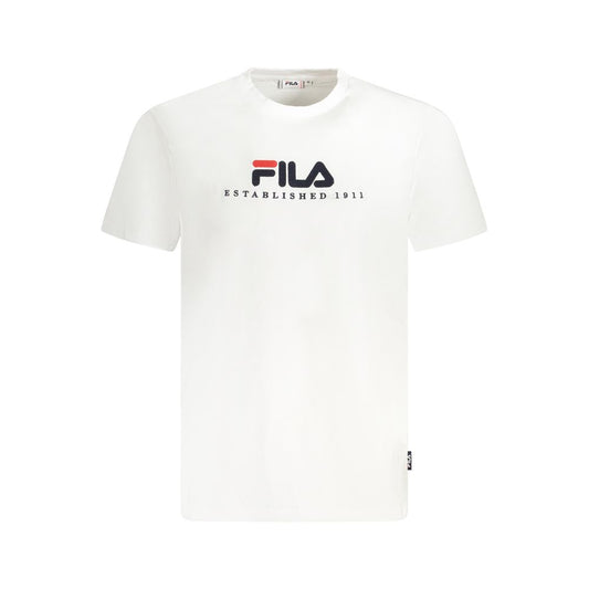 Fila White Cotton Unisex T-Shirt $134.00 Fila Luzworld