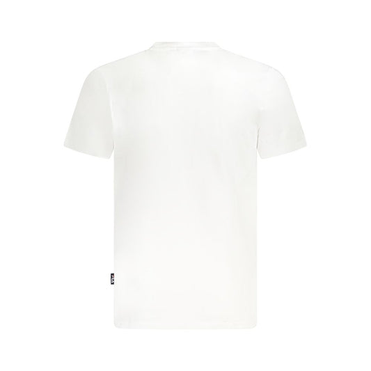 Fila White Cotton Unisex T-Shirt $134.00 Fila Luzworld