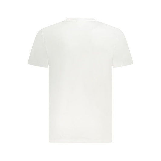 Calvin Klein White Cotton T-Shirt $132.00 Calvin Klein Luzworld