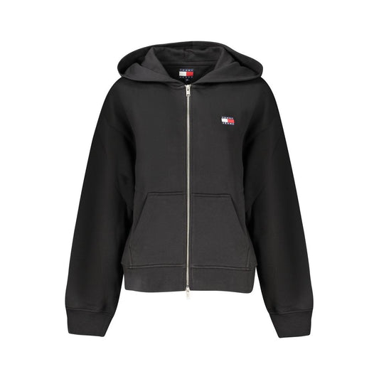 Tommy Hilfiger Black Cotton Women Sweater $270.00 Tommy Hilfiger Luzworld