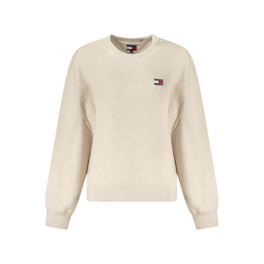 Tommy Hilfiger Beige Cotton Women Sweater $221.00 Tommy Hilfiger Luzworld
