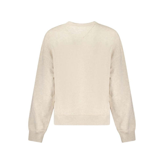 Tommy Hilfiger Beige Cotton Women Sweater $221.00 Tommy Hilfiger Luzworld