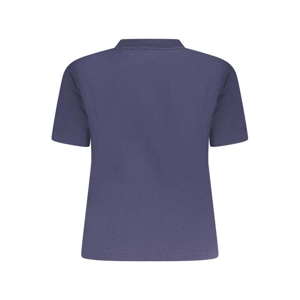 Calvin Klein Blue Cotton Women T-Shirt $140.00 Calvin Klein Luzworld