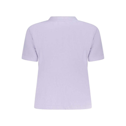 Calvin Klein Purple Cotton Women T-Shirt $140.00 Calvin Klein Luzworld