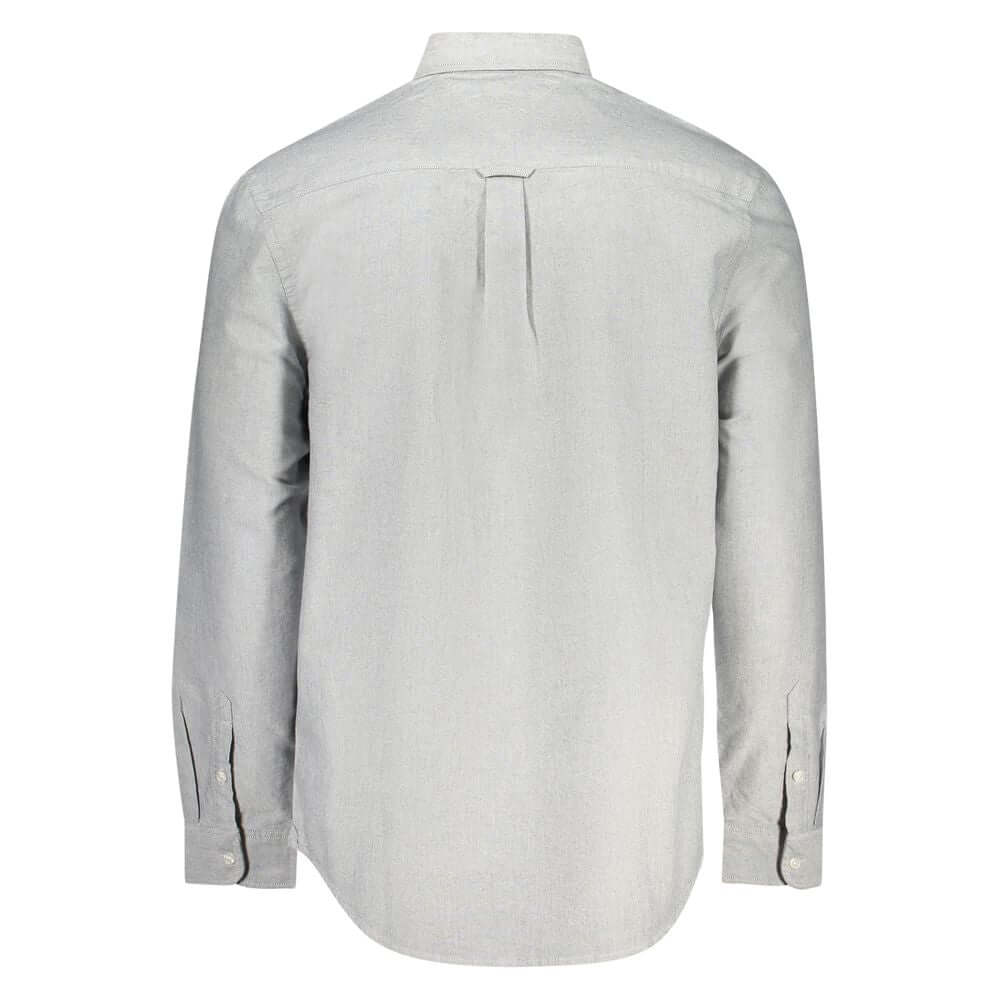 Tommy Hilfiger Gray Cotton Men Shirt $205.00 Tommy Hilfiger Luzworld