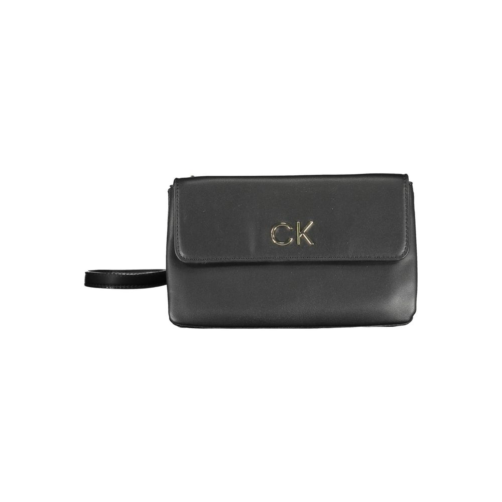 Calvin Klein Black Polyester Handbag $230.00 Calvin Klein Luzworld