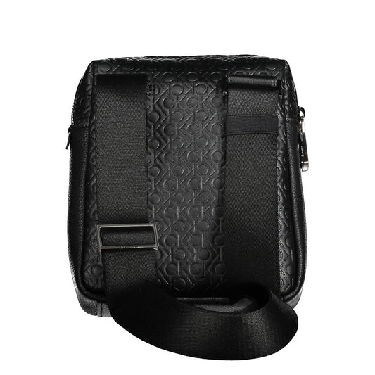 Calvin Klein Black Polyester Shoulder Bag $217.00 Calvin Klein Luzworld