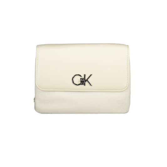Calvin Klein Beige Polyester Handbag $248.00 Calvin Klein Luzworld