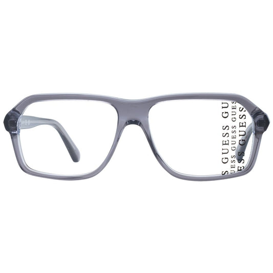 Guess Gray Men Glasses Frame $226.00 Guess Luzworld
