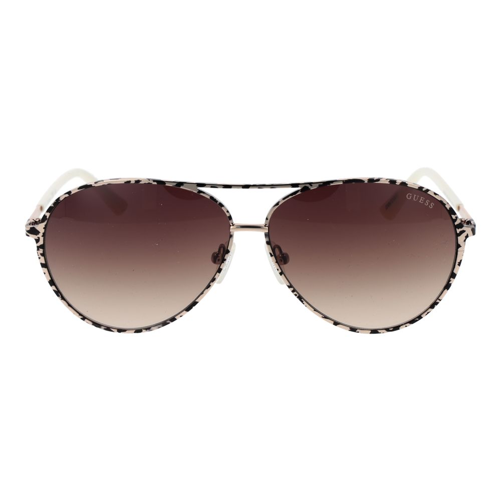 Guess Cream Women Sunglass $232.00 Guess Luzworld