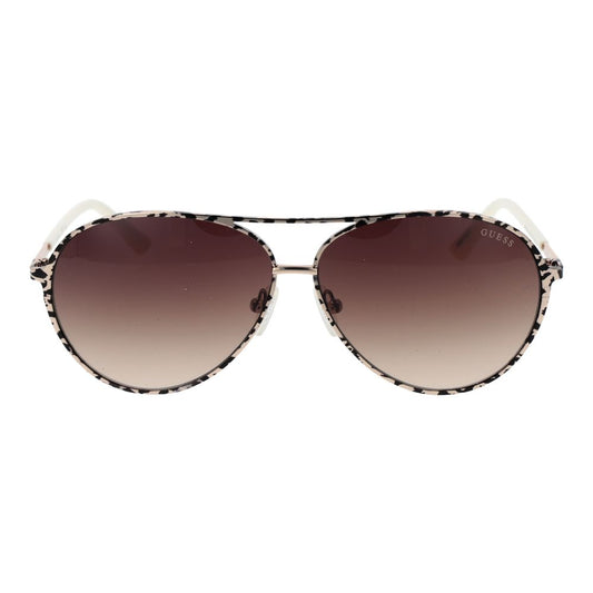 Guess Cream Women Sunglass $232.00 Guess Luzworld