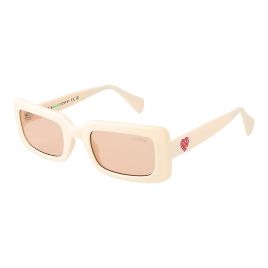 Guess Beige Unisex Sunglass $200.00 Guess Luzworld