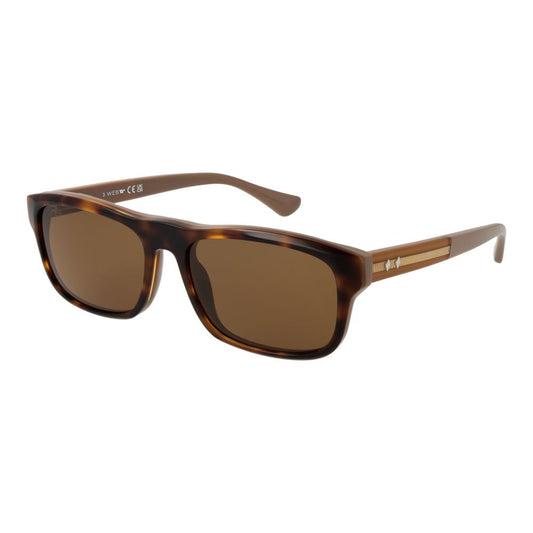 Web Brown Men Sunglass $502.00 Web Luzworld