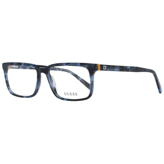 Guess Blue Men Glasses Frame $203.00 Guess Luzworld