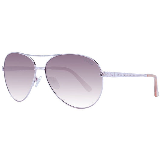 Guess Rose Gold Women Sunglass $186.00 Guess Luzworld