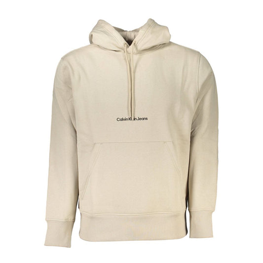 Calvin Klein Beige Cotton Men Sweater $234.00 Calvin Klein Luzworld