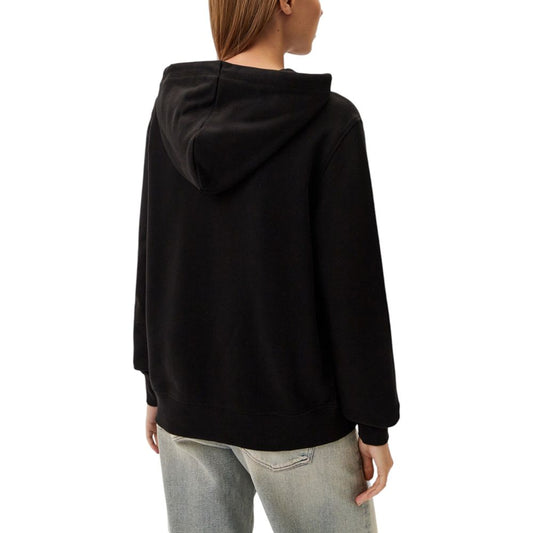 Calvin Klein Jeans Black Recycled Cotton Sweatshirt