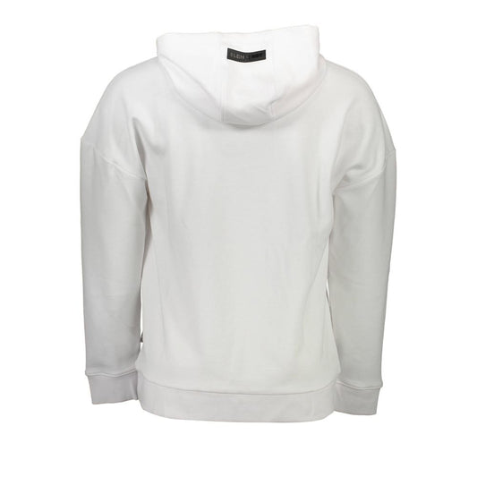 Plein Sport White Cotton Men's Sweater $586.00 Plein Sport Luzworld