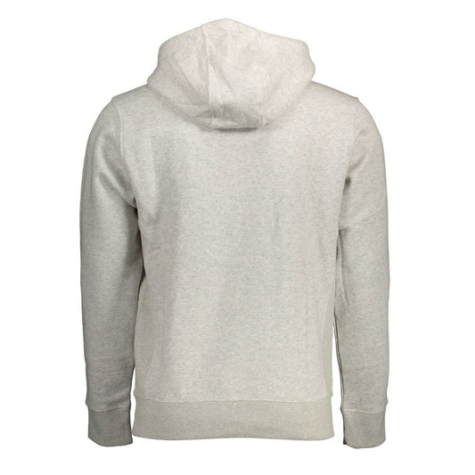 Tommy Hilfiger Gray Cotton Men Sweater $230.00 Tommy Hilfiger Luzworld