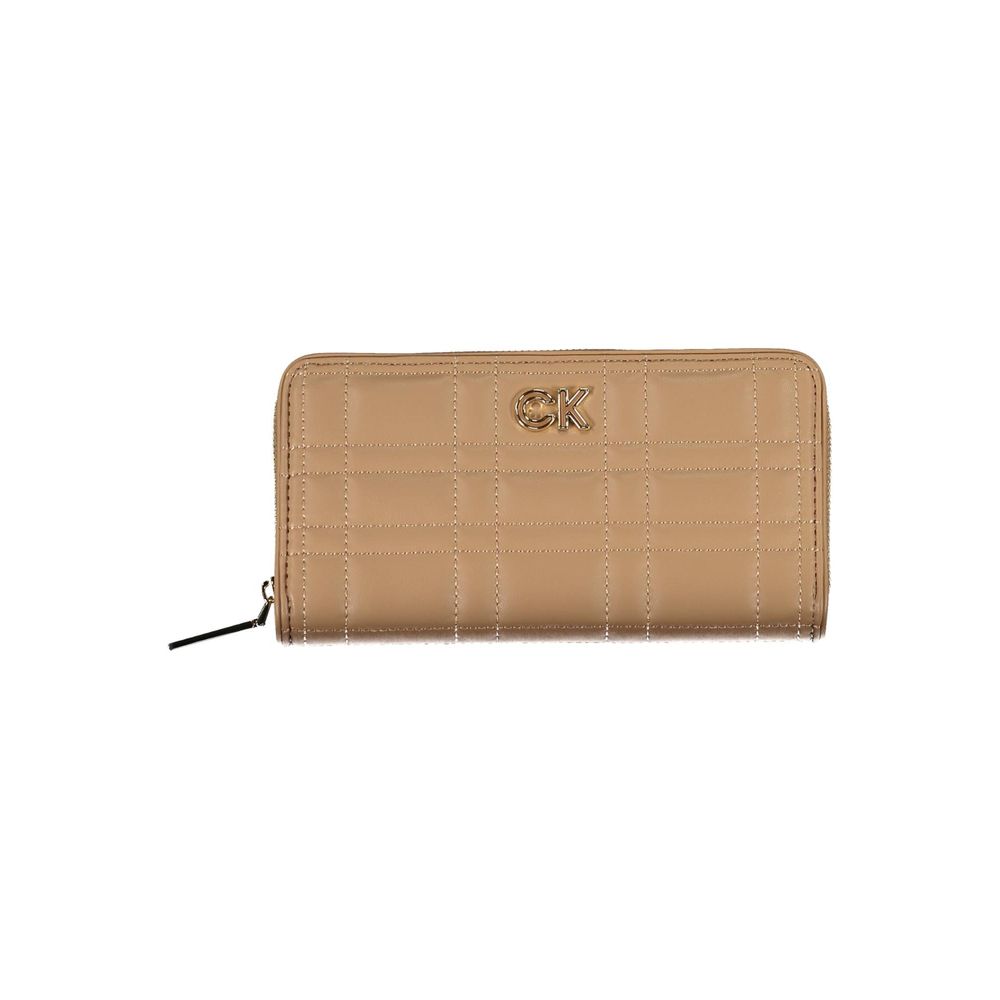 Calvin Klein Beige Polyester Wallet $207.00 Calvin Klein Luzworld