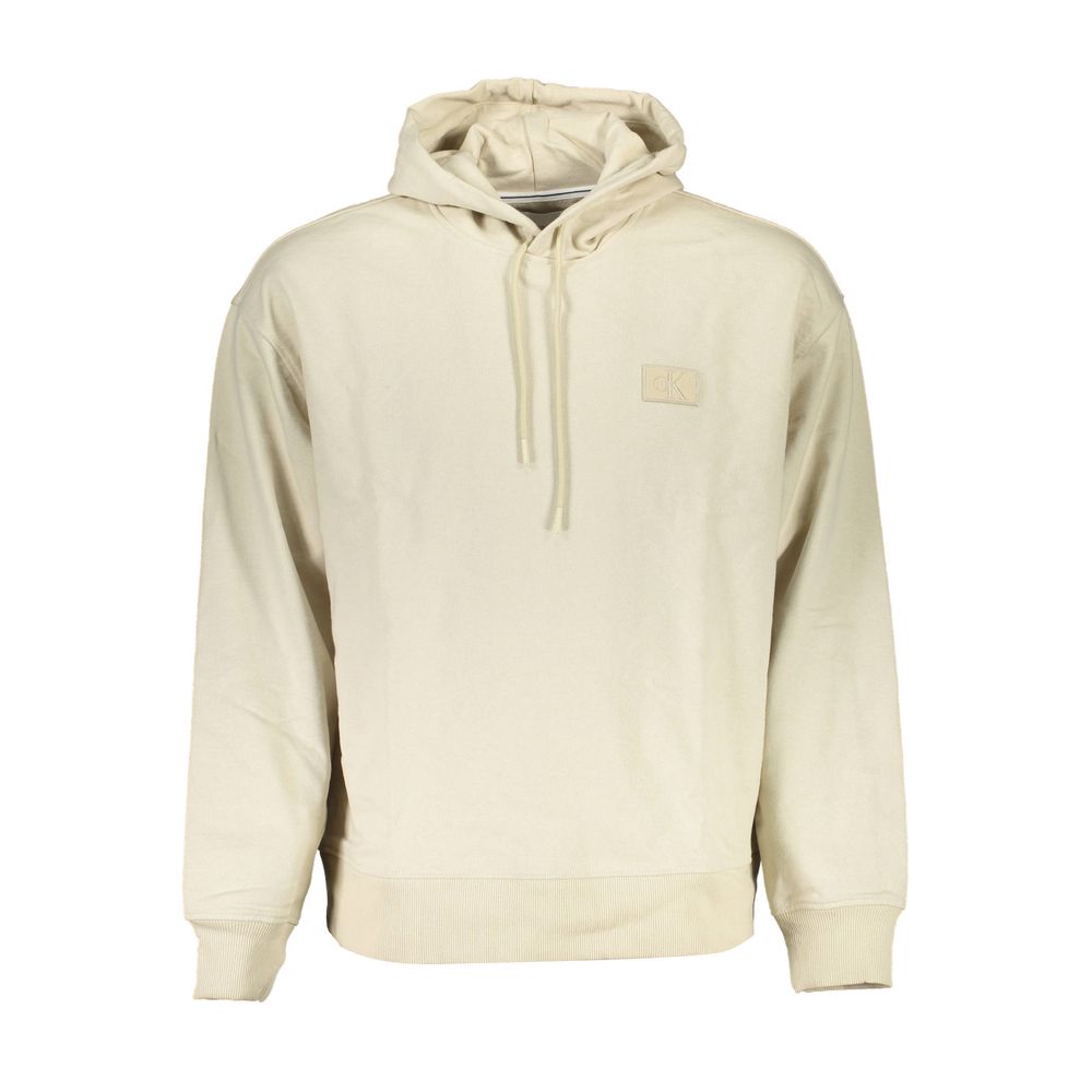 Calvin Klein Beige Cotton Men Sweater $261.00 Calvin Klein Luzworld