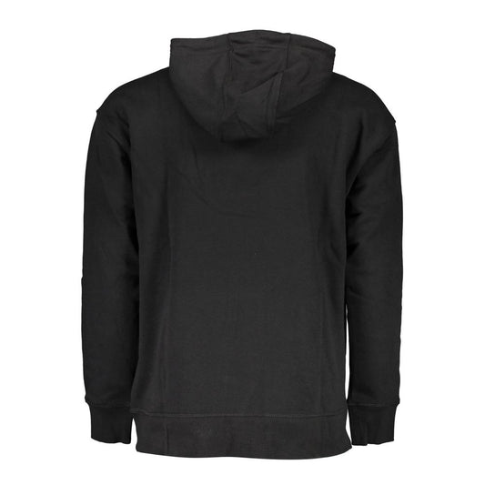 Tommy Hilfiger Black Cotton Men Sweater $230.00 Tommy Hilfiger Luzworld