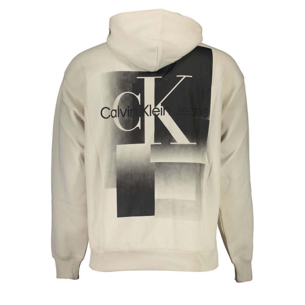 Calvin Klein Beige Cotton Men Sweater $261.00 Calvin Klein Luzworld