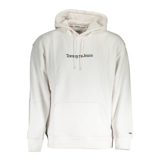 Tommy Hilfiger White Cotton Men Sweater $230.00 Tommy Hilfiger Luzworld